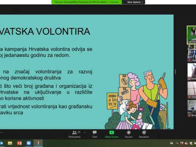 Održan sastanak lokalnih i regionalnih Volonterskih centara